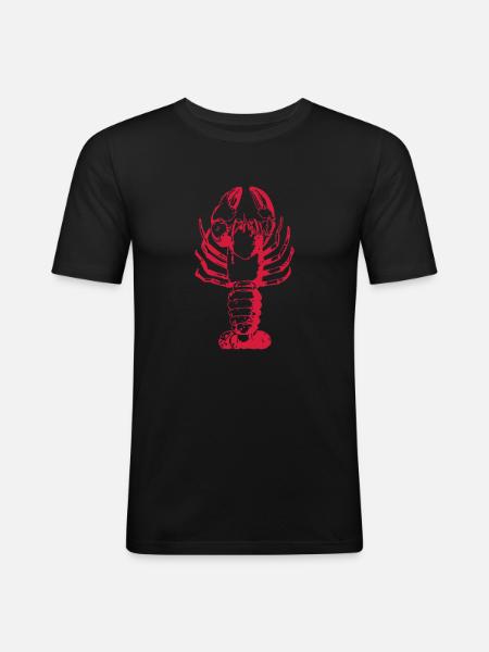Hummer - Männer Slim Fit T-Shirt - Schwarz