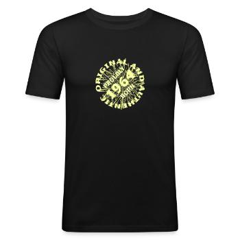 Year 1964 - Men's Slim Fit T-Shirt - black - Front - Nik (191cm)