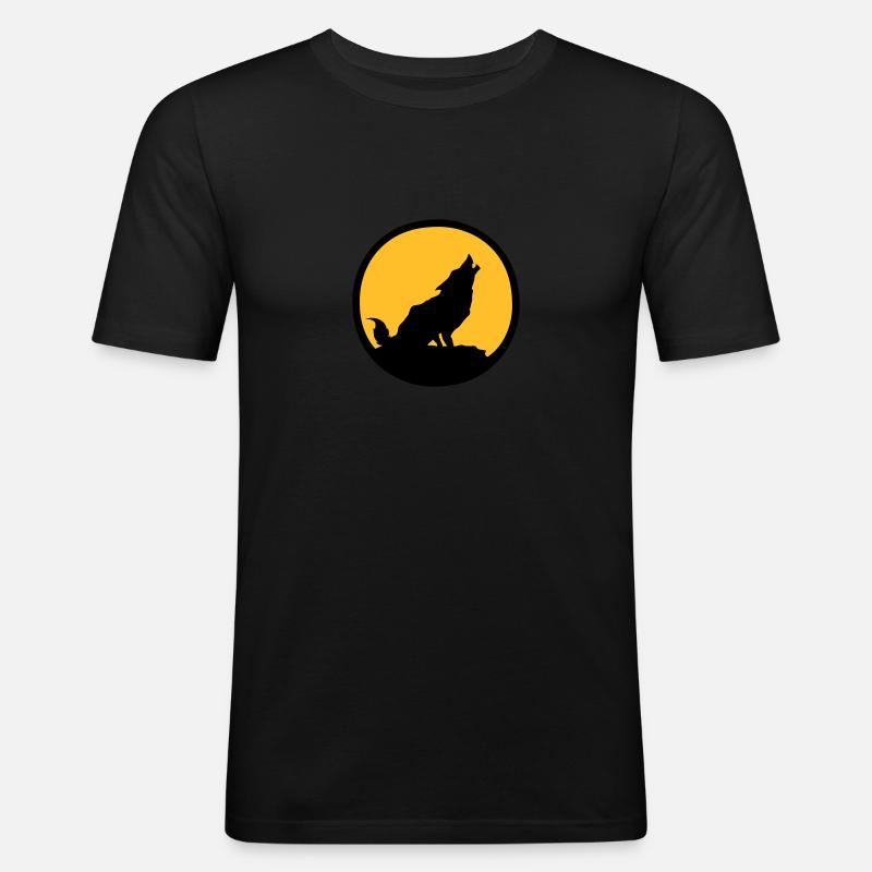 loup - Männer Slim Fit T-Shirt - Schwarz