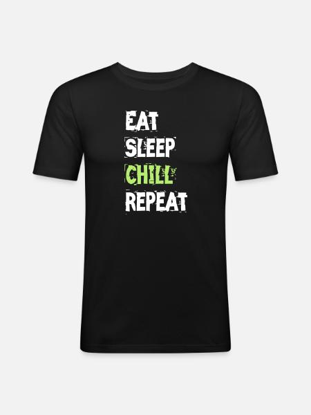Relax - Men's Slim Fit T-Shirt - black