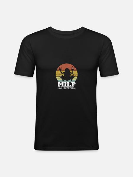 Frog - Men's Slim Fit T-Shirt - black