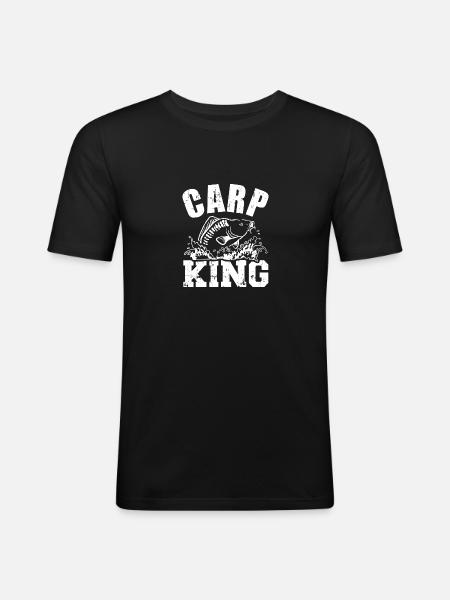 carp - Men's Slim Fit T-Shirt - black