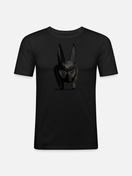 Anubis - Men's Slim Fit T-Shirt - black