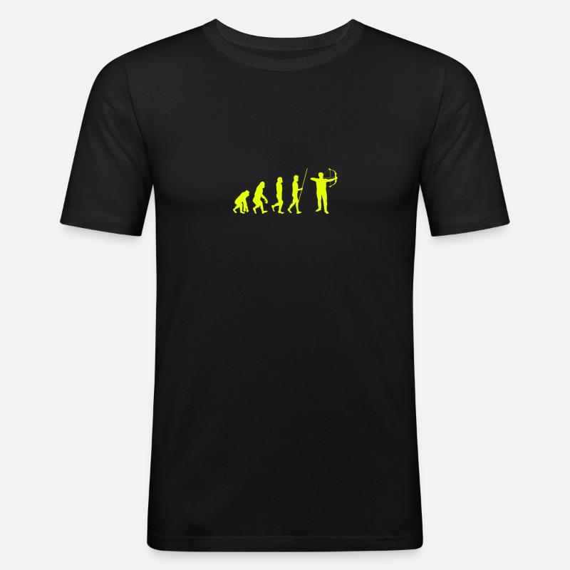 Don Archer Evolution - T-shirt près du corps Homme - noir
