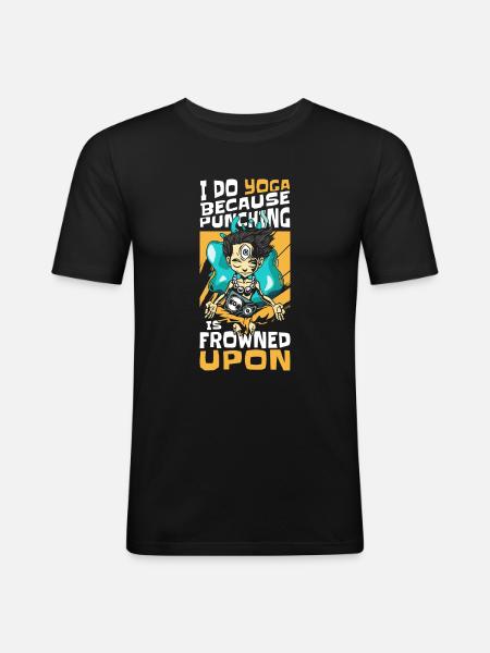 Comic Comics Comic Strips Nerd - Men's Slim Fit T-Shirt - black