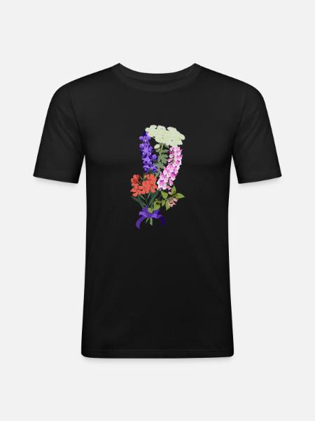 Poison Potion N° 5 - Men's Slim Fit T-Shirt - black