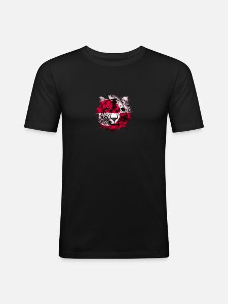 Groenland - T-shirt près du corps Homme - noir