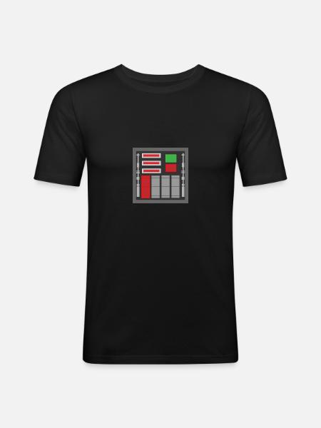 DV Controls - Men's Slim Fit T-Shirt - black