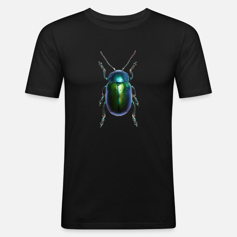 Schild-Programmfehler - Männer Slim Fit T-Shirt - Schwarz