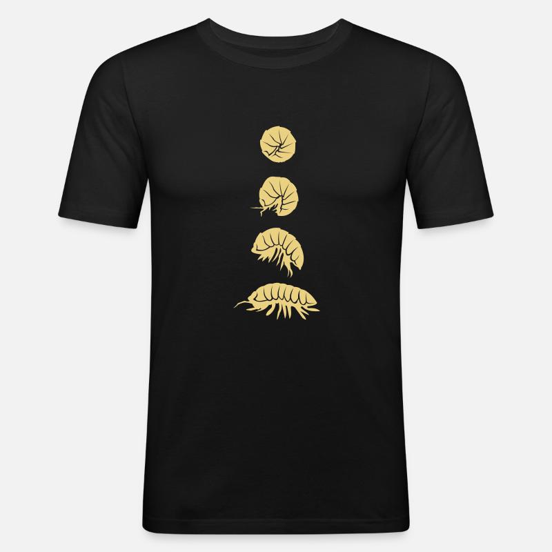 Asselroll - Männer Slim Fit T-Shirt - undefined