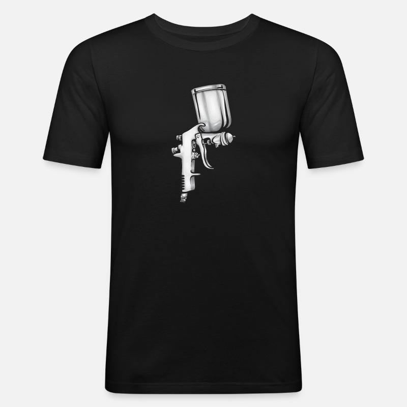 Body Painter Car Painter Painter - Men's Slim Fit T-Shirt - black