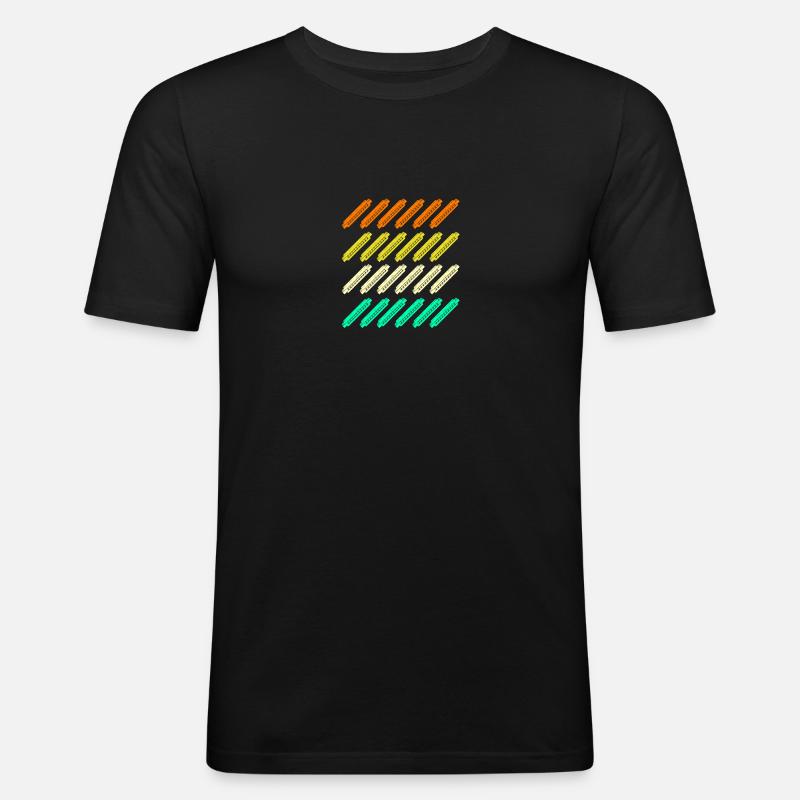Harmonica Harmonica - Men's Slim Fit T-Shirt - black