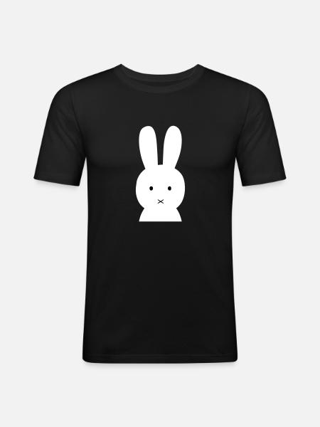 Hare - Men's Slim Fit T-Shirt - black