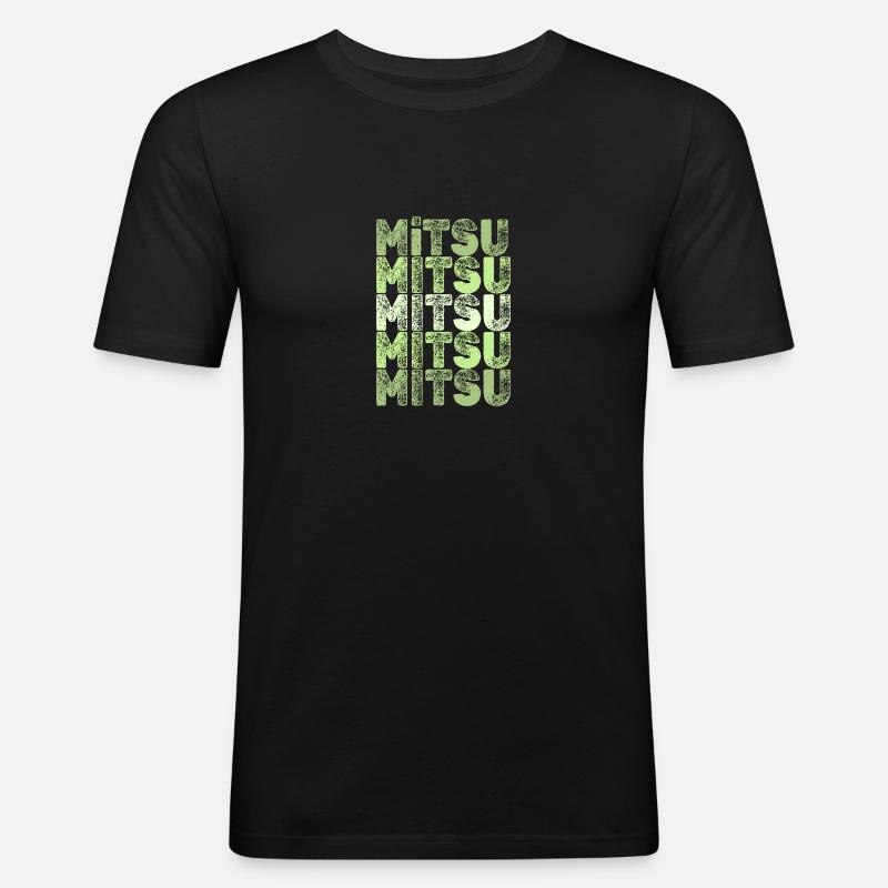 Mitsu as Mitsu - Men's Slim Fit T-Shirt - black