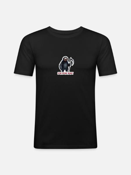 Gotisk Fauloth Langsom Stabil Dødbringende Kunst - Herre Slim Fit T-Shirt - sort