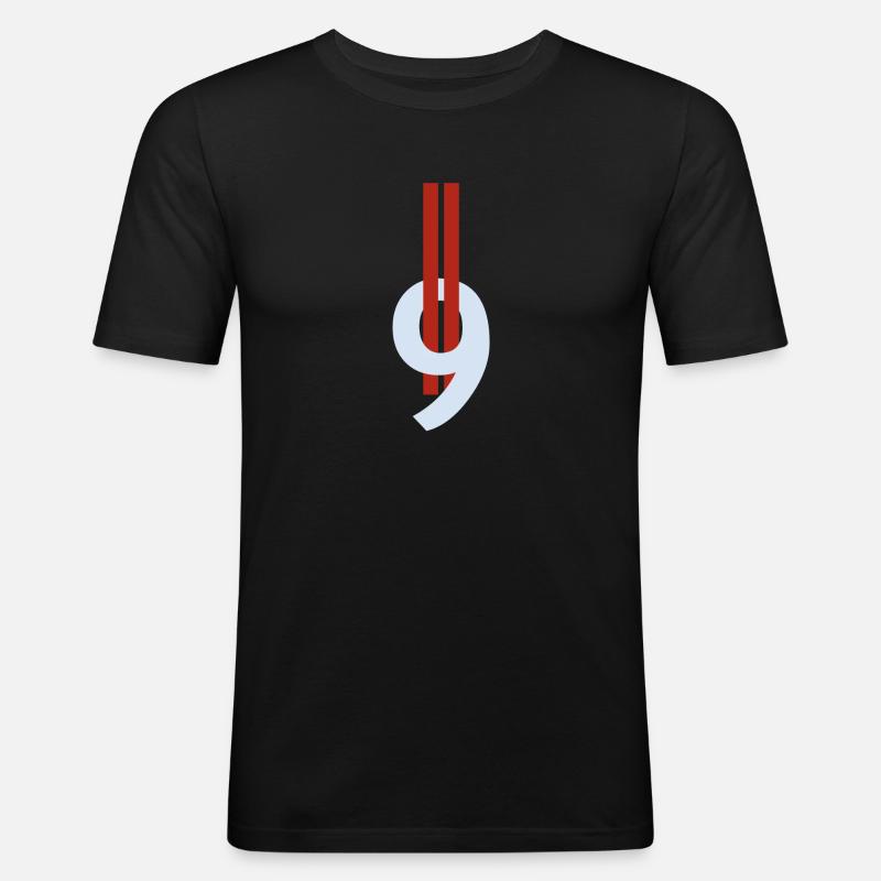 9./11. September - Männer Slim Fit T-Shirt - Schwarz