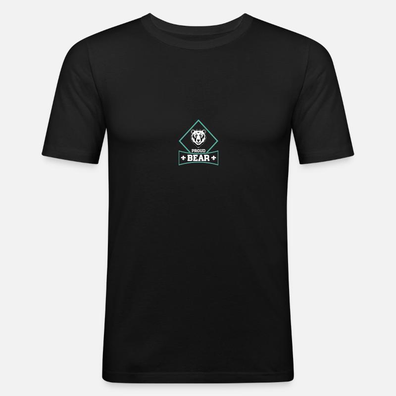 Scouting Pfadfinder - Männer Slim Fit T-Shirt - Schwarz