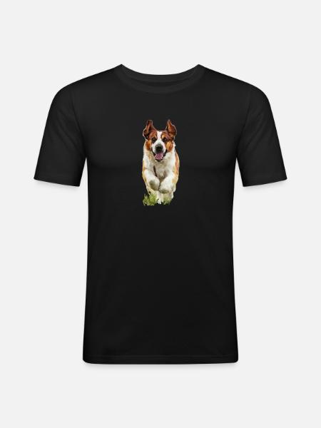 Doggo - Men's Slim Fit T-Shirt - black