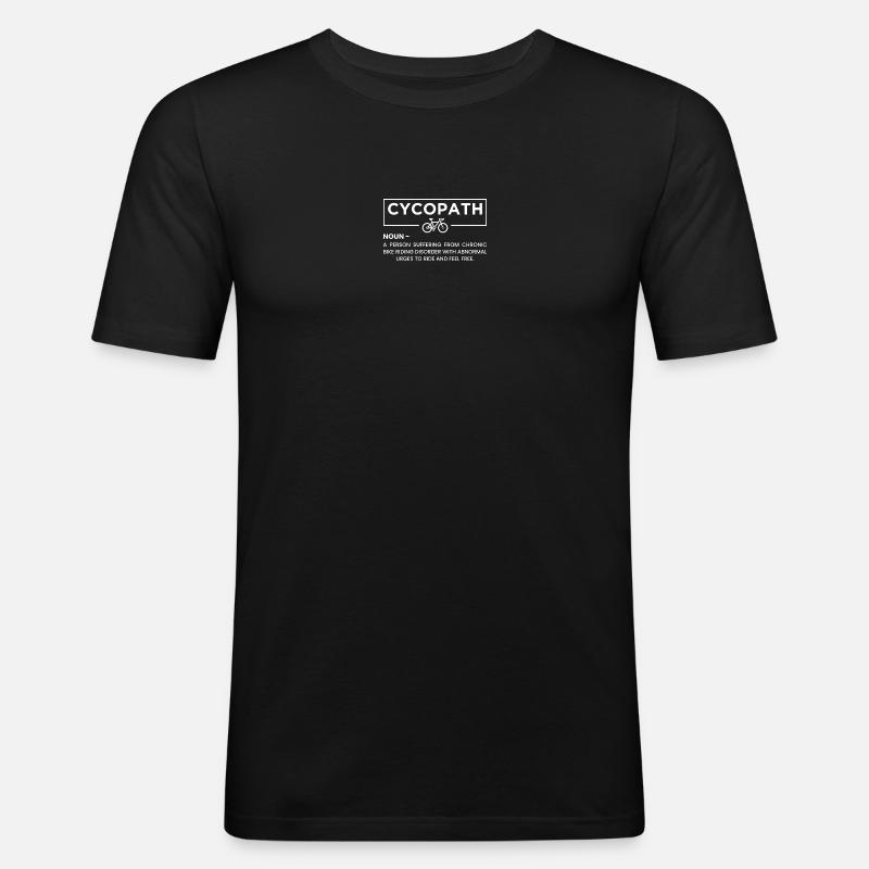 Cyclopath Ride Free Tee - Men's Slim Fit T-Shirt - black