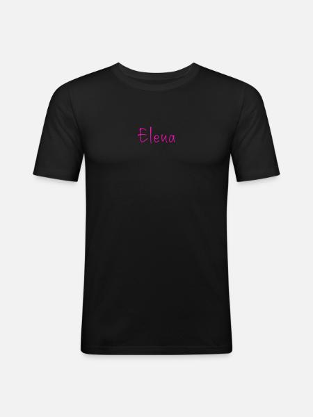 Elena - Men's Slim Fit T-Shirt - black