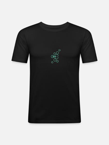 Gift for Heiko - Men's Slim Fit T-Shirt - black