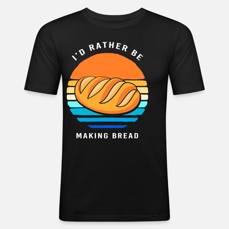 Baker Baker Baking - Men's Slim Fit T-Shirt - black