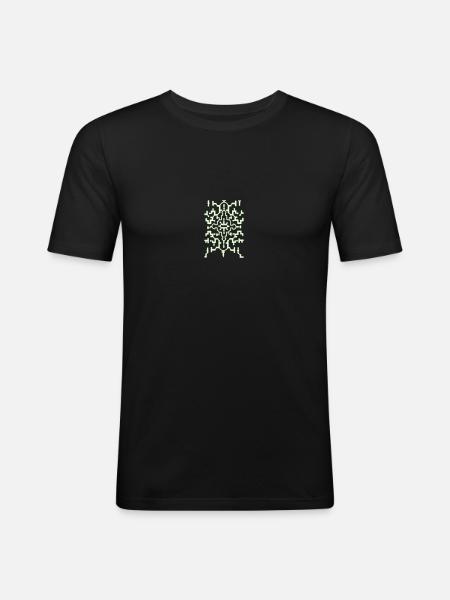 Ayahuasca 2 - Men's Slim Fit T-Shirt - black