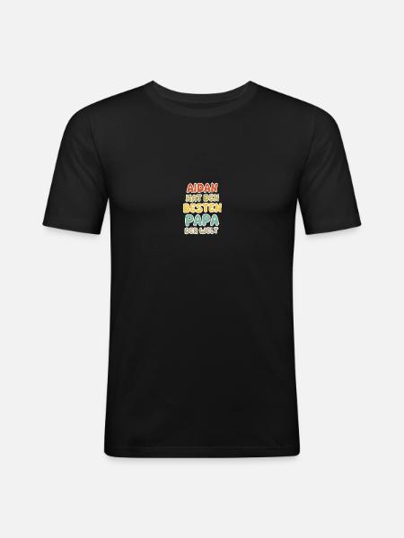 Baby Aidan - Men's Slim Fit T-Shirt - black