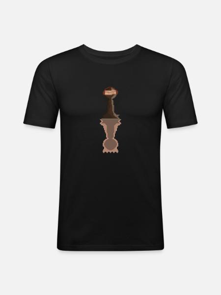 GROW - Men's Slim Fit T-Shirt - black