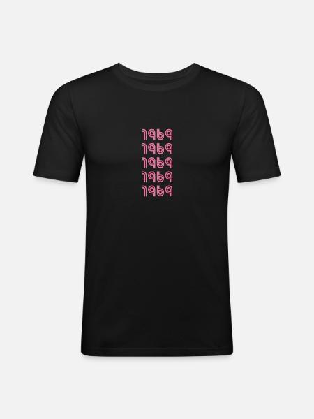 Style 1969 - Men's Slim Fit T-Shirt - black