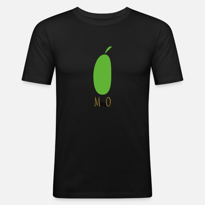 Mango - Männer Slim Fit T-Shirt - Schwarz