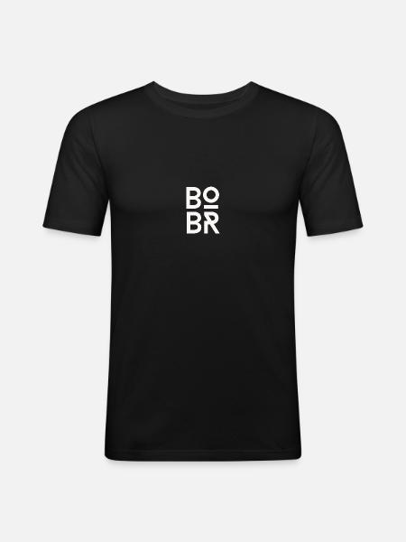 BOBR - Men's Slim Fit T-Shirt - black