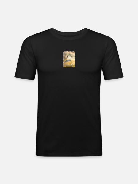 Elfchen - Bitterkalt - Männer Slim Fit T-Shirt - Schwarz