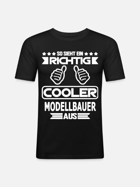 RC Modellbau massstab Modell Hobby - Männer Slim Fit T-Shirt - Schwarz