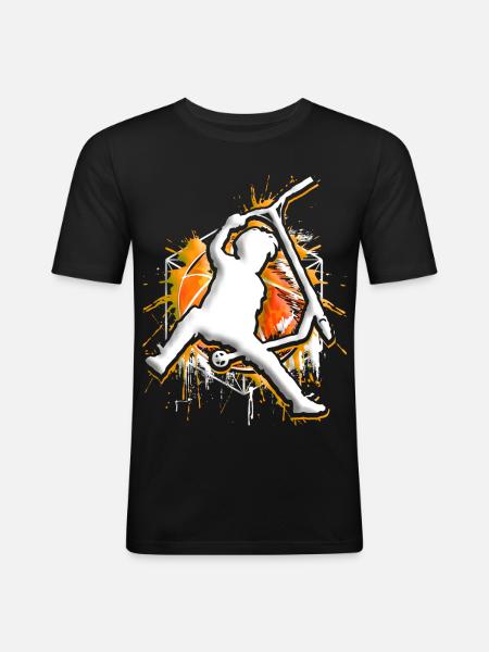 Scooter - Stuntscooter - Trottinette - Tretroller - Men's Slim Fit T-Shirt - black