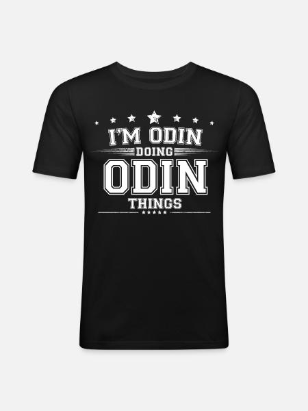 Odin - Men's Slim Fit T-Shirt - black
