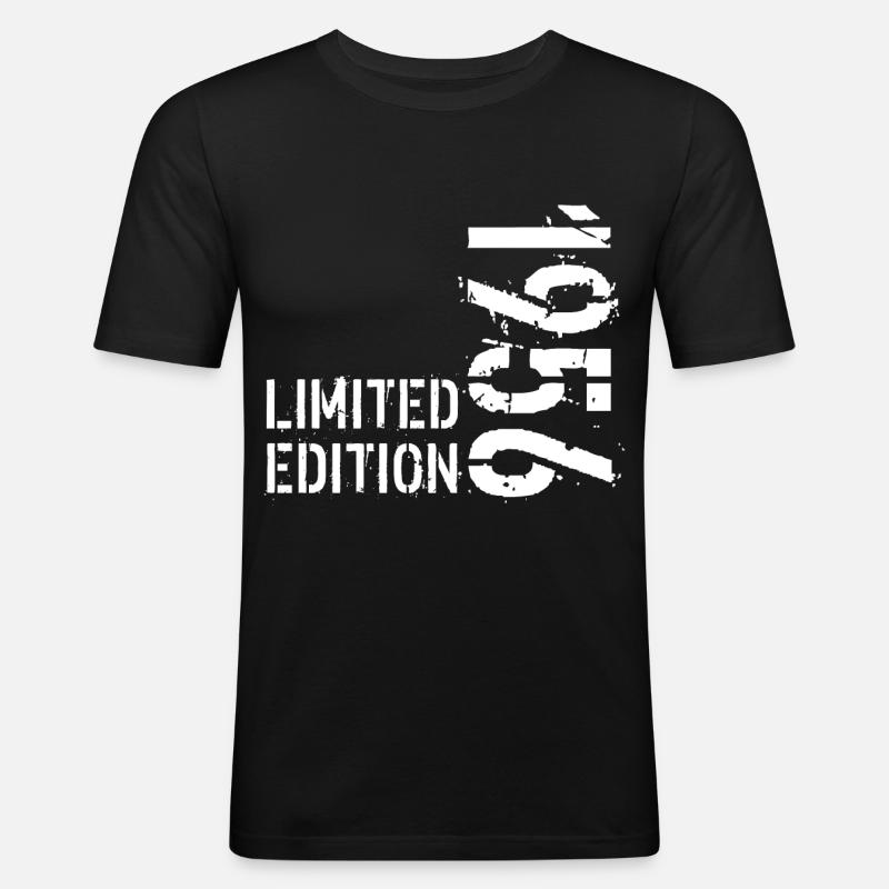 LIMITIERTE AUFLAGE 1956 - Männer Slim Fit T-Shirt - Schwarz