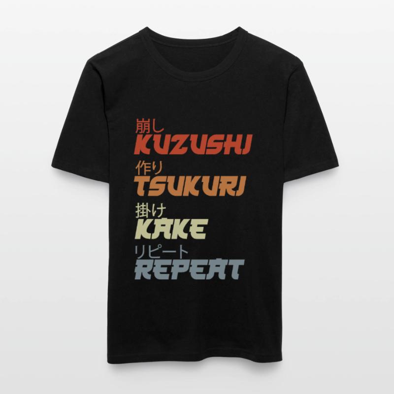 Techniques de projection de judo T-shirt près du corps Homme
