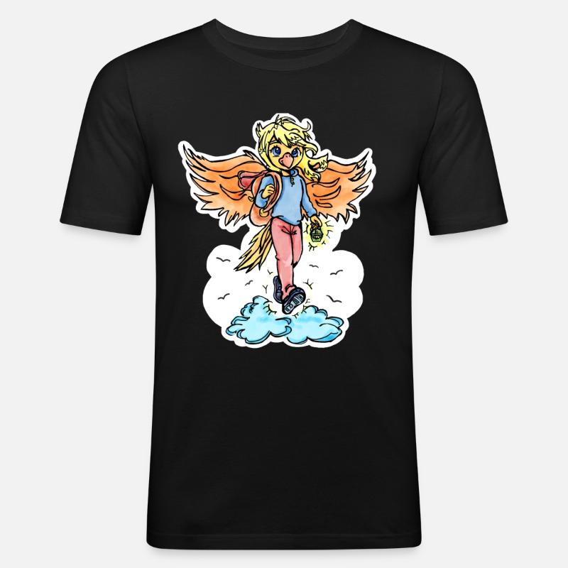 Migration vers le cloud - T-shirt près du corps Homme - noir