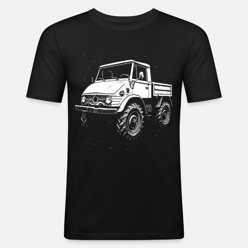 Kraftpaket mit Kultstatus - Männer Slim Fit T-Shirt - Schwarz