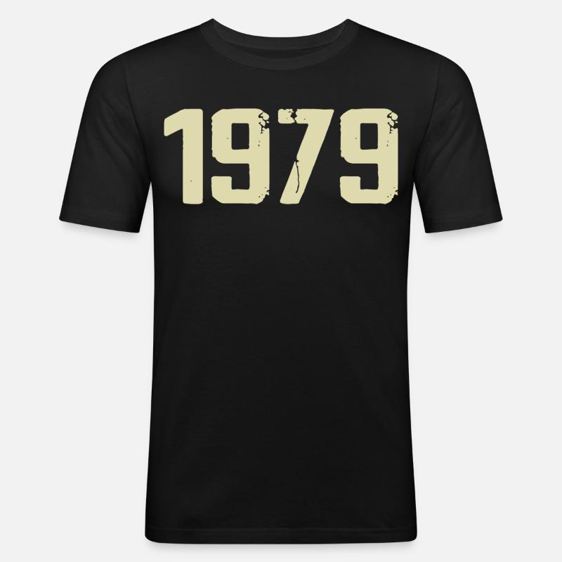 Jubilee 1979 - Men's Slim Fit T-Shirt - black