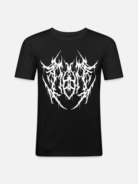Dead Heart - Männer Slim Fit T-Shirt - Schwarz