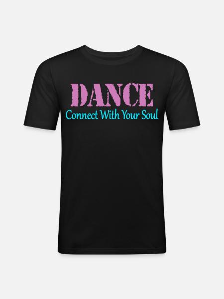 Dance - Men's Slim Fit T-Shirt - black