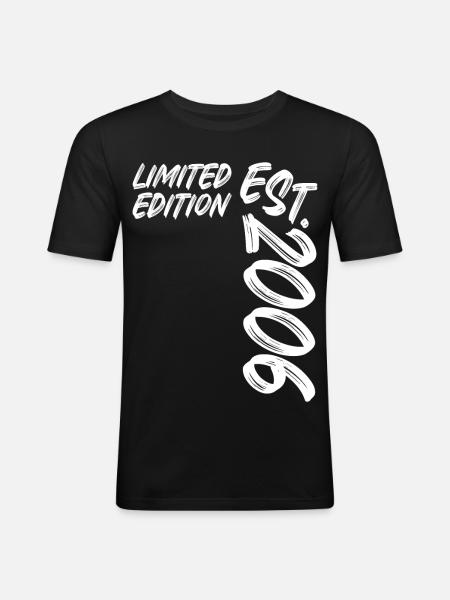 Édition limitée est. 2006 - T-shirt près du corps Homme - noir