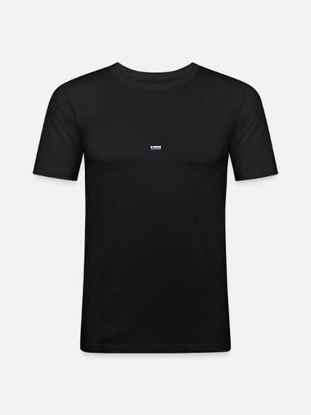 Nauders Tirol Holiday Design - Men's Slim Fit T-Shirt - black