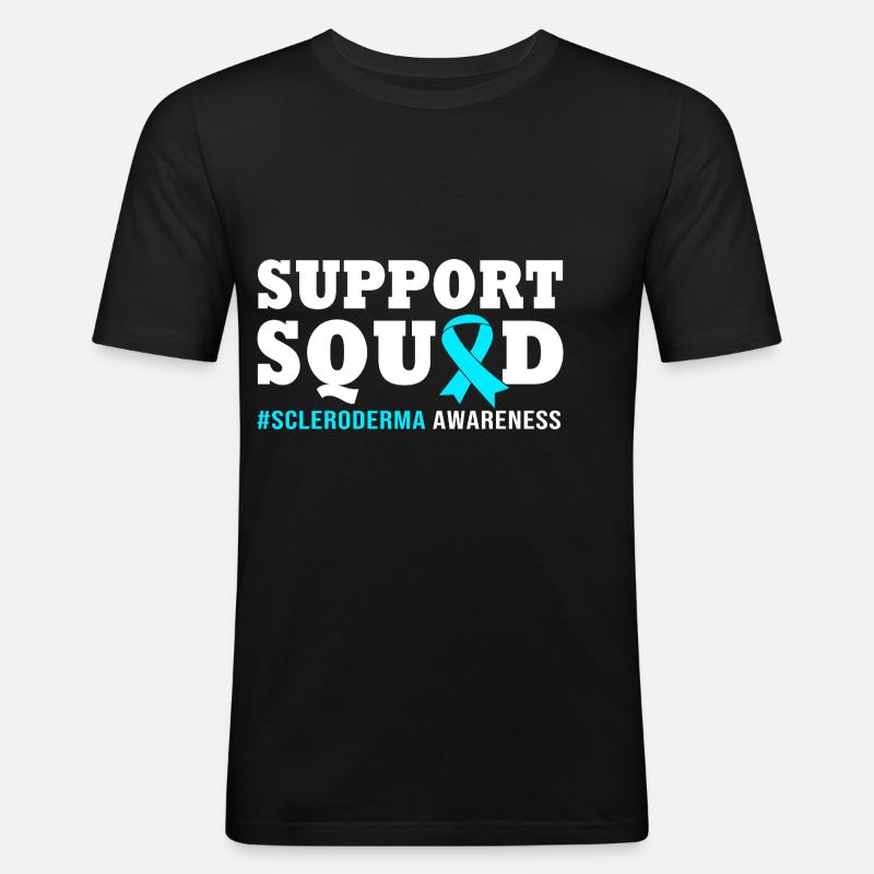 Scleroderma - Men's Slim Fit T-Shirt - black