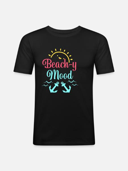 Cruise Ship Cruise - Men's Slim Fit T-Shirt - black