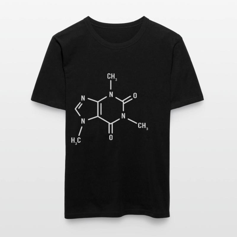 Chemistry Science Physics Laboratory Structural Formula Men's Slim Fit T-Shirt