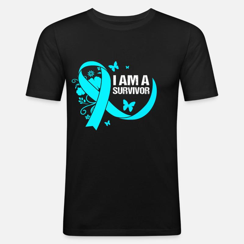 Scleroderma - Men's Slim Fit T-Shirt - black