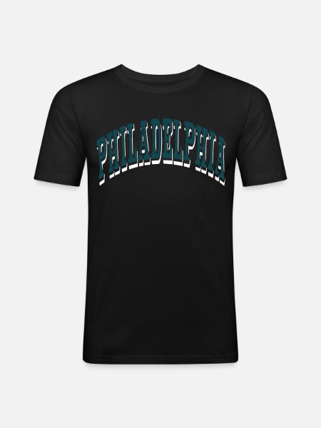 Philadelphia - Men's Slim Fit T-Shirt - black